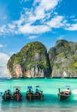 PLage de Maya Bay à Ko Phi Phi Thaïlande