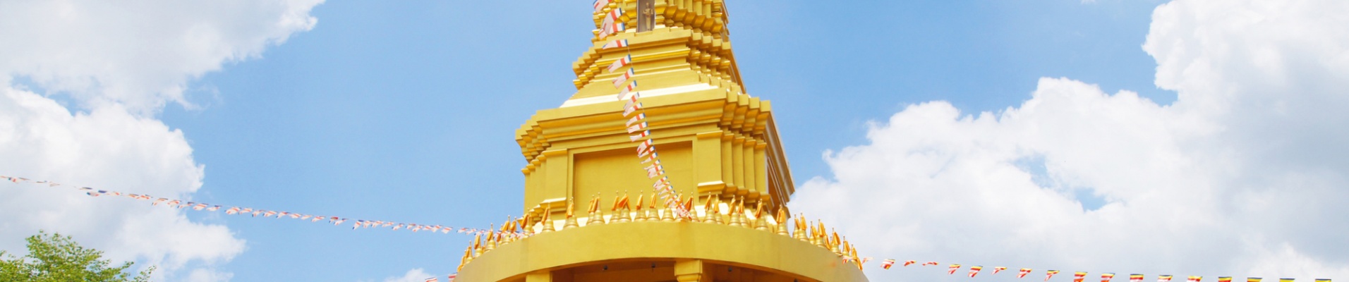 Temple doré en Thaïlande