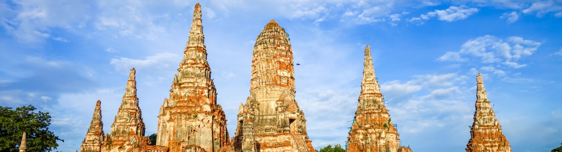 Temple à Ayutthaya Wat Chaiwatthanaram
