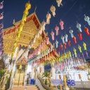 Wat Pong Sunanphrae au nord de la Thaïlande