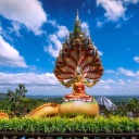 Temple Sakon Nakhon, Thaïlande