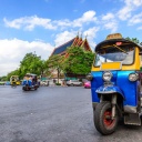 Tuk tuk à Bangkok