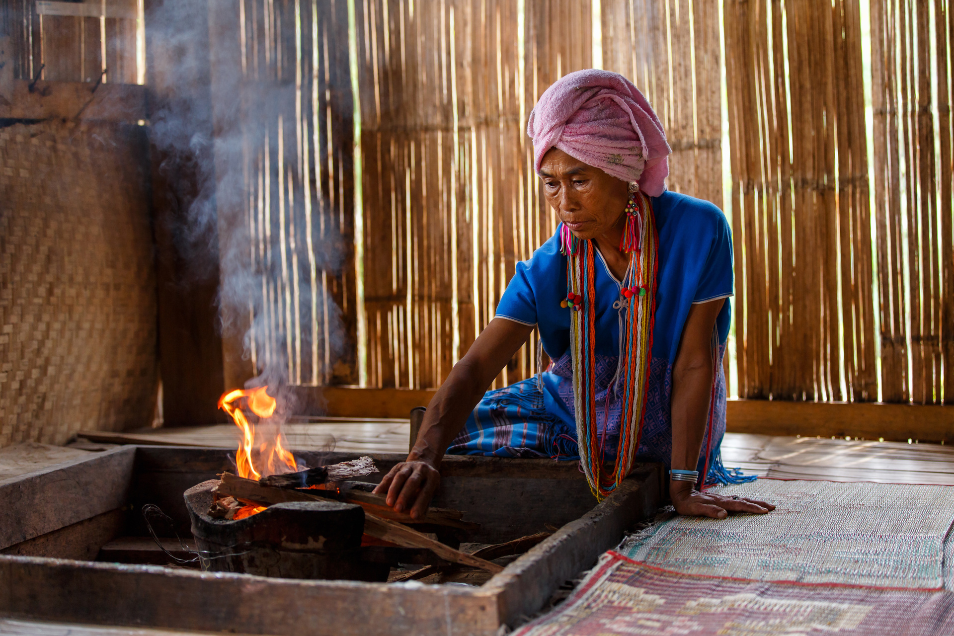 Habitante de Mae Klang Luang