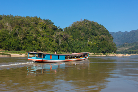 ville de Pakbeng au bord du Mekong, Laos