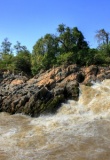 Chutes d'eau à Si Phan Done au Laos