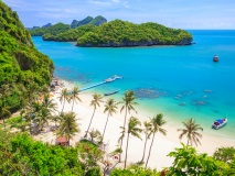 Parc national Angthong, Koh Samui, Thailande