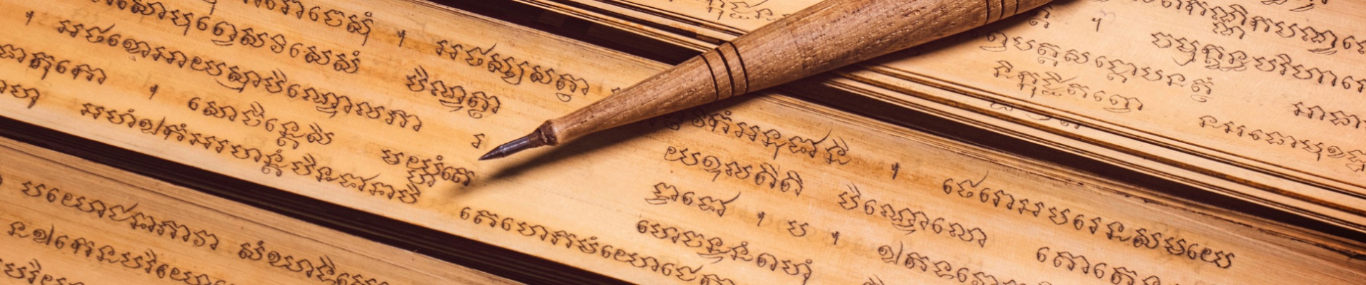 ancien manuscrit thaïlandais