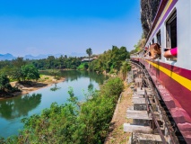 Vue train Thaïlande