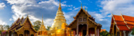 Temple de Wat Phra Singh, Chiang Mai,Thaïlande