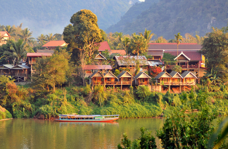 paysage autour de Nong Khiaw