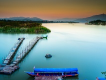 Vue sur le triangle d'or, Chiang Khong