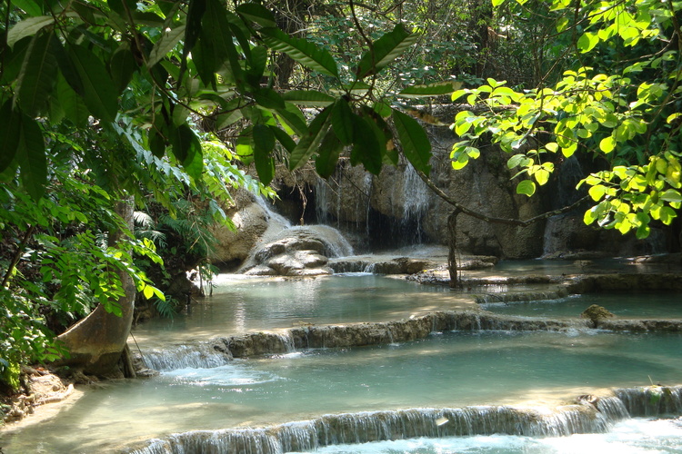 Chutes de Kuang Sy, Laos