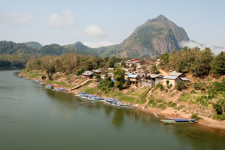 Rivière Nam Ou, Laos