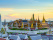 Vue sur le Grand palais et Wat phra keaw, Bangkok