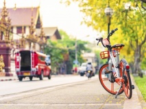 Vélo à Chiang Mai, Thaïlande