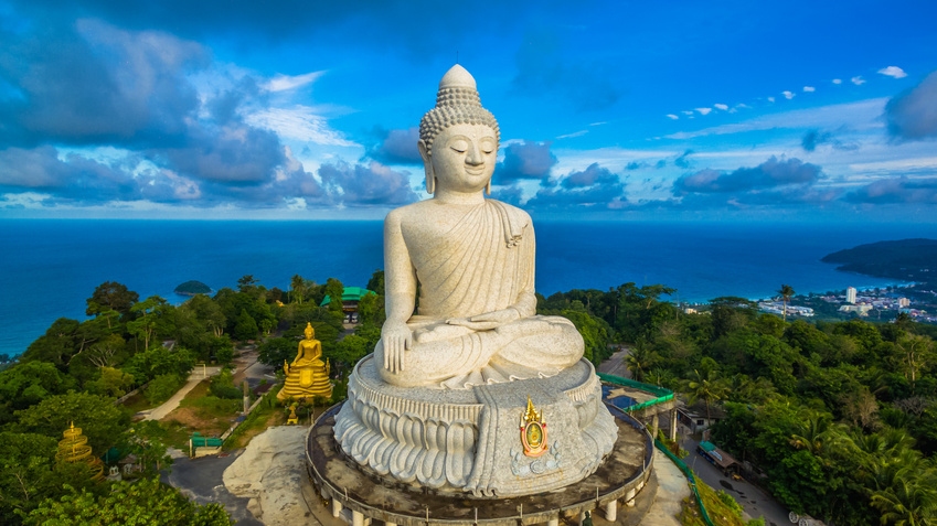 Bouddha blanc, Phuket